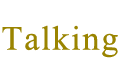talking